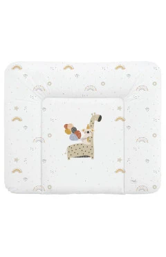 Повивальний матрац м'який Ceba Baby Soft changing mat large (85x72 cm) W-134-000-637 giraffe