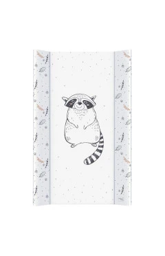 Повивальна дошка жорстка Ceba Baby Long hard changing pad (50x80) Comfort W-212-000-636 raccoon