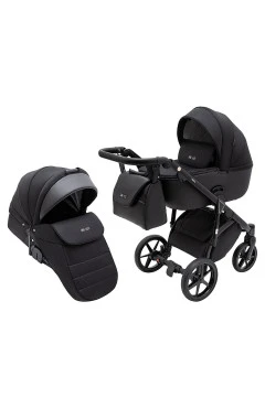 Коляска 2 в 1 Adamex Nola PS-37 черный