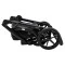 Коляска 2 в 1 Adamex Nola PS-37 черный, черный, 681655