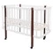 Ліжко Babyroom Луна LU-1 білий / венге, арт. 681885