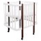 Ліжко Babyroom Луна LU-1 білий / венге, арт. 681885