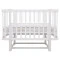 Ліжко Babyroom Луна LU-2 маятник білий, арт. 681889