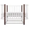Ліжко Babyroom Луна LU-2 маятник білий / венге, арт. 681890