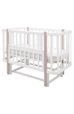 Ліжко Babyroom Луна LU-2 маятник білий / капучино, арт. 681891