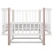 Кровать Babyroom Луна LU-2 маятник белый / капучино, арт. 681891