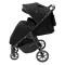 Прогулянкова коляска Bair Aura BA-01 black rock, арт. 681771