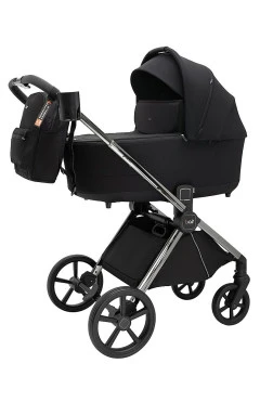 Коляска 2 в 1 Bair Pixel PL-01 чёрный, арт. 681851