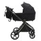 Коляска 2 в 1 Bair Pixel PL-01 чёрный, арт. 681851