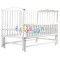 Кровать Babyroom Веселка маятник, откидной бок DVMO-2  бук белый,  код товара: 622000