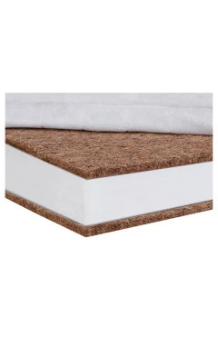 Матрац Сладких Снів Bamboo Comfort lux - 8 см (кокос, поліуретан, кокос) білий