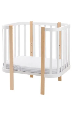Матрас Babyroom Oval-80 OK-5 кокос 5 слоев  белый