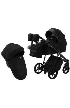 Коляска 2 в 1 Adamex Gallo Thermo GA-12 black diamond, арт. 625522