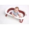 Ванночка складная Комфорт, красная - Babyhood, арт. BH-323P+211P