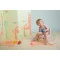 Детский горшок Утенок с полиуретановым кольцом, розовый - Babyhood, арт. ВН-114PU