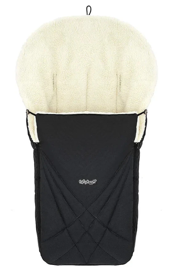 Зимний конверт Babyroom Wool №8  black (черный, 626123