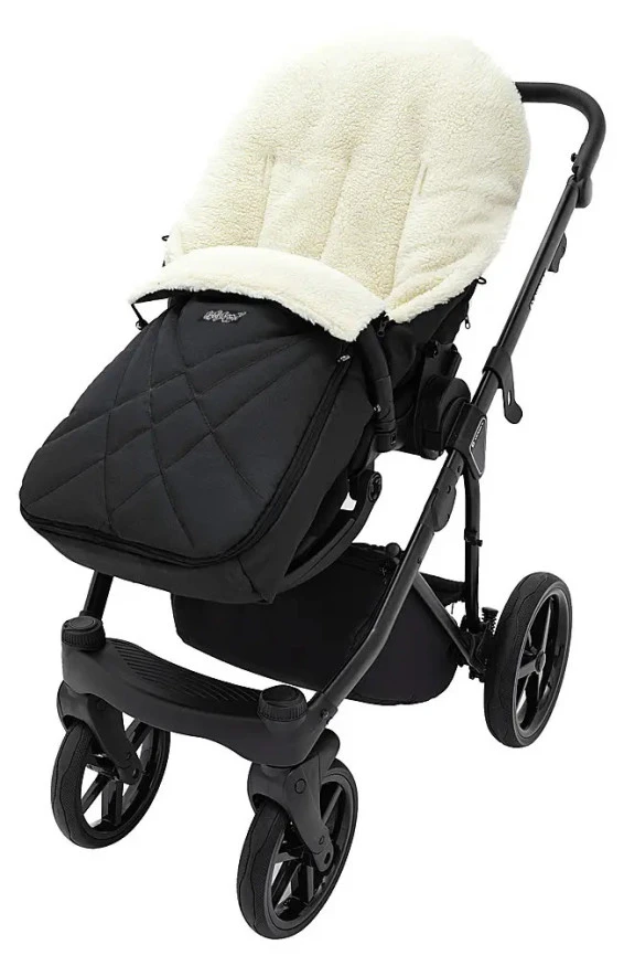 Зимний конверт Babyroom Wool №8  black (черный, 626123