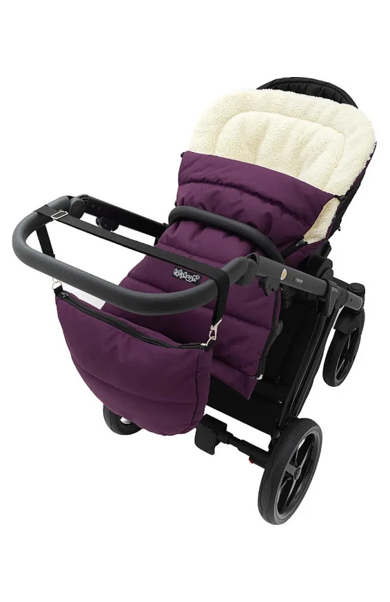 Зимний конверт Babyroom Wool №20 с удлинением violet (фиолетовый), арт. 626137