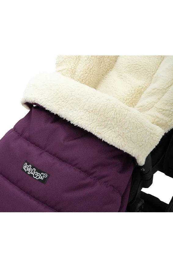 Зимний конверт Babyroom Wool №20 с удлинением violet (фиолетовый), арт. 626137
