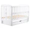 Кровать Babyroom Друзья, маятник, ящик, откидной бок DDMYO-3  бук белый, 626196