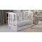 Кровать Babyroom Друзья, маятник, ящик, откидной бок DDMYO-3  бук белый, 626196