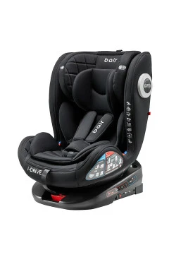 Автокрісло Bair i-Drive 360 Iso-fix TB-01 total black, арт. 681548