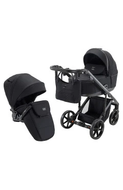 Коляска 2 в 1 Adamex Dolce Natura 11 carbone, арт. 681871