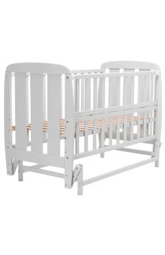Кровать Babyroom Шарик SH-02 маятник, откидной бок  бук серый