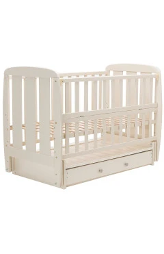 Ліжко Babyroom шарик SH-03 маятник, ящик, відкидний бік бук слонова кістка, арт. 625947