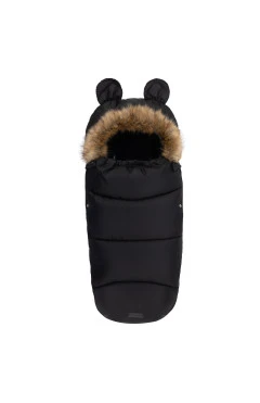 Зимний конверт MoMi Sleeping bag black, арт. AKCE00032