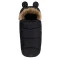 Зимний конверт MoMi Sleeping bag black, арт. AKCE00032