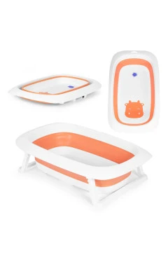 Ванночка для младенцев Ecotoys care orange