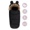 Зимний конверт MoMi Sleeping bag black, арт. AKCE00032