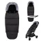 Зимовий конверт MoMi Sleeping bag 2в1 black, арт. AKCE00050