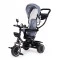 Велосипед з поворотным сидением Ecotoys Comfort Grey,  код товара: JM-066-9 GREY