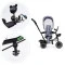 Велосипед з поворотным сидением Ecotoys Comfort Grey,  код товара: JM-066-9 GREY