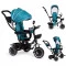 Велосипед с поворотным сиденьем Ecotoys comfort green blue