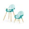 Стульчик для кормления 2в1 Ecotoys SMART blue