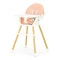 Стульчик для кормления 2в1 Ecotoys SMART pink