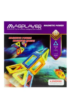 MagPlayer Конструктор магнитный 14 эл. (MPB-14)
