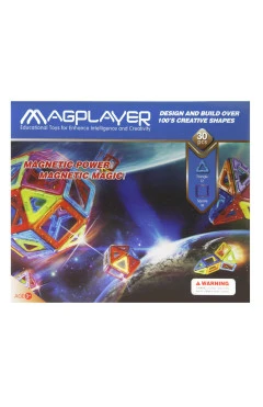 MagPlayer Конструктор магнітний 30 од. (MPB-30)