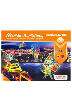 MagPlayer Конструктор магнітний 72 од. (MPA-72)