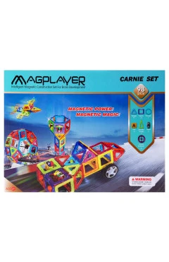 MagPlayer Конструктор магнитный 98 ед. (MPA-98)