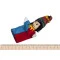 goki Кукла для пальчикового театра - клоун, арт. SO401G-8