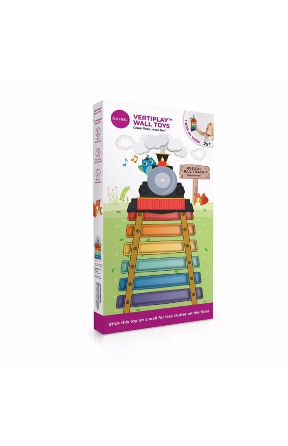 Oribel Настенная игрушка Veritiplay ксилофон паровоз, арт. OR816-90001