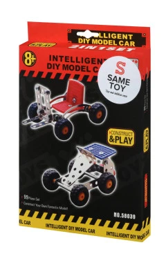 Same Toy Конструктор металлический intelligent DIY model car (2 модели), арт. 58039Ut