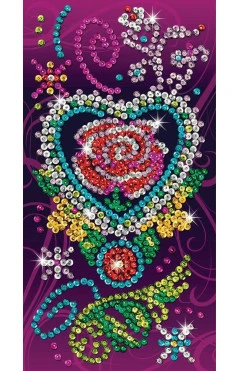 Sequin Art набор для творчества PICTURE ART Craft Teen роза, арт. SA1419