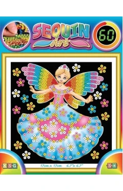 Sequin Art набор для творчества 60 fairy сказочные принцессы, арт. SA1336