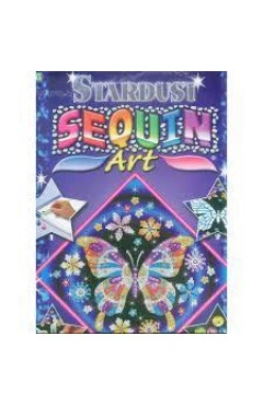 Sequin Art Набор для творчества stardust бабочки, арт. SA1012