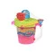 Same Toy набор для игры с песком - ведерко рожеве (8 од.), арт. 976Ut-1